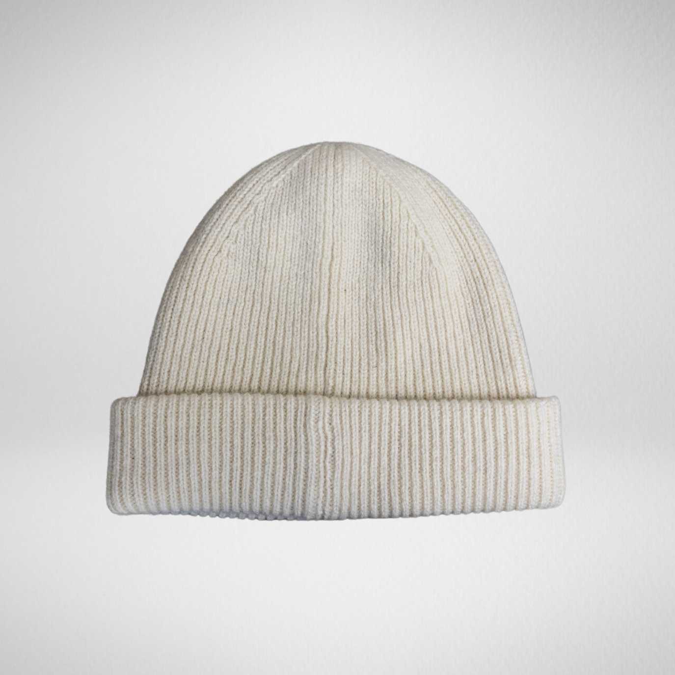 Cream White Beanie
