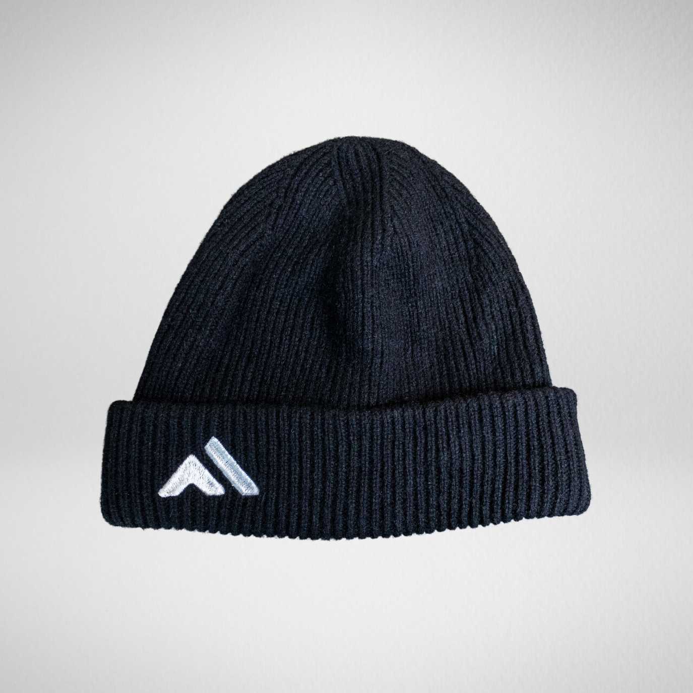 Coal Black Beanie