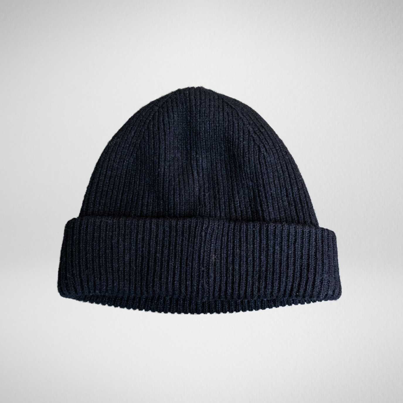 Coal Black Beanie