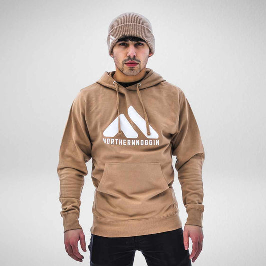 Tan Mid-Weight Pullover Hoodie