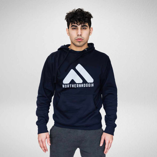 Navy Mid-Weight Pullover Hoodie