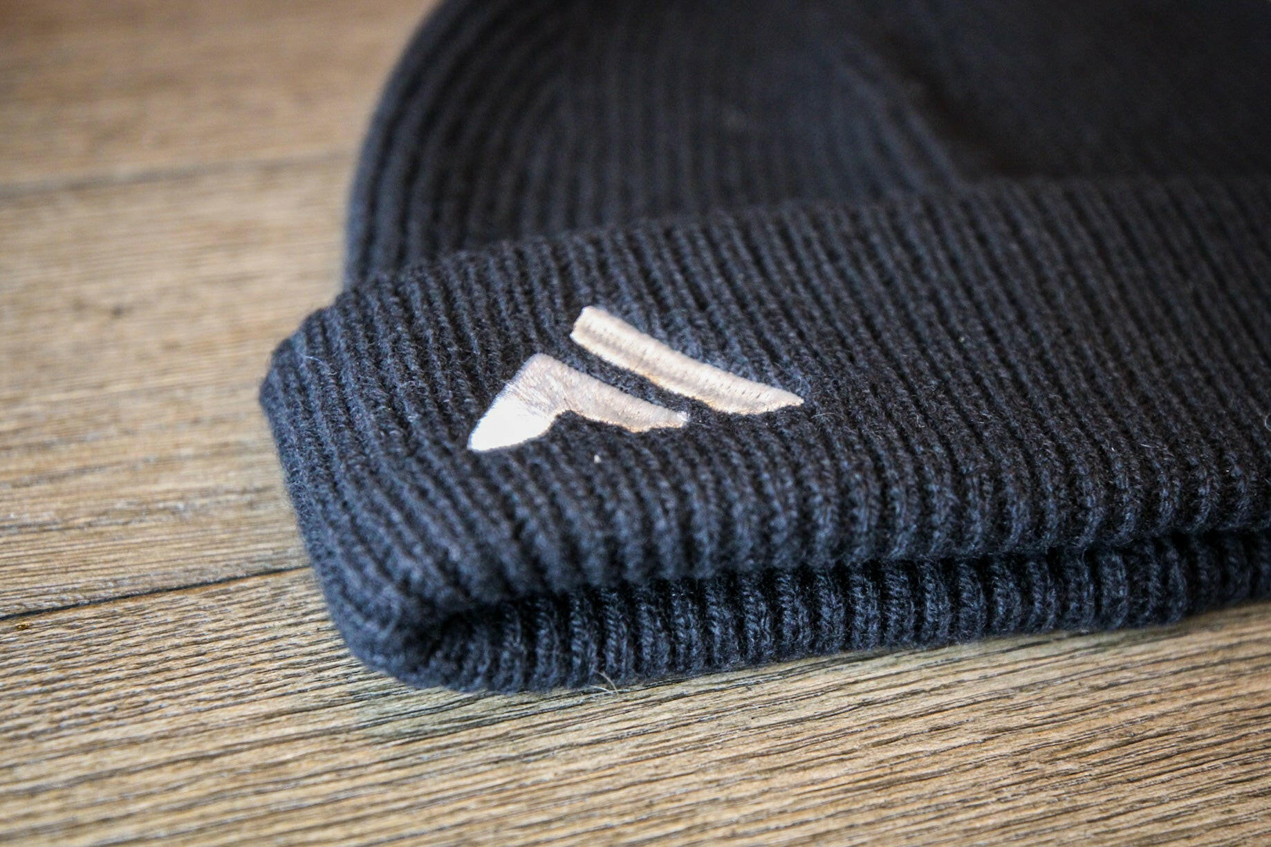 Coal Black Beanie